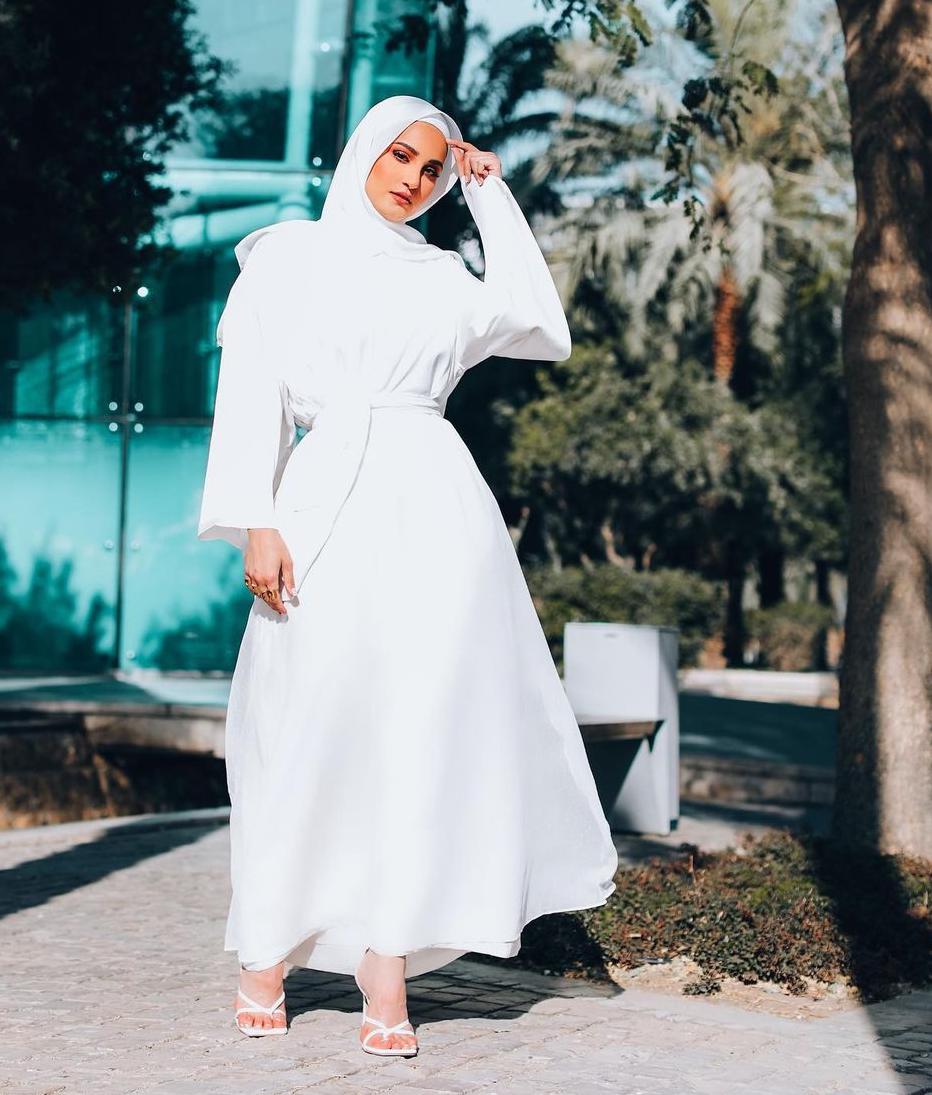 ملابس محجبات 2021 للعيد